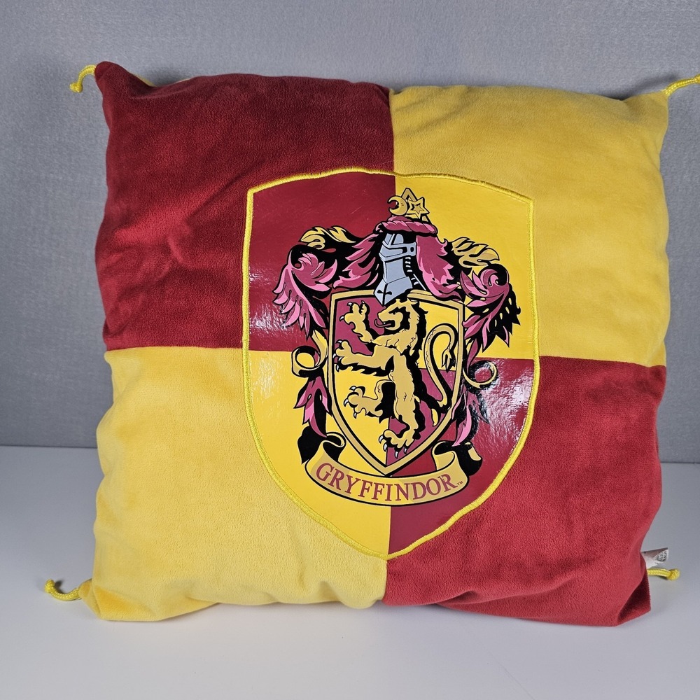 Harry Potter Gryffindor Throw Pillow Wizarding World Universal Orlando 16" Red
